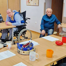 Ostatnia muzykoterapia w tym roku. Wtorkowe zajęcia seniorów