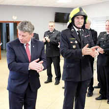 Uroczyste przekazanie. Sprzęt dla jednostek OSP