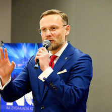 Ponad 150 osób na spotkaniu. Zbigniew Bogucki odwiedził Nakło