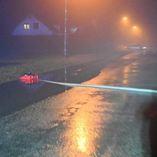 Przyszły roztopy. Strażacy interweniowali po zalaniu drogi <font color=