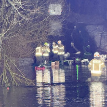 Utrudniony odpływ wód. Trudna sytuacja w sąsiednim powiecie